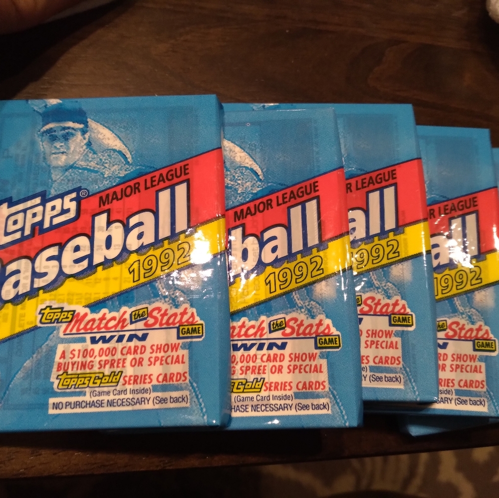 1987 donruss and 1992 topps baseball